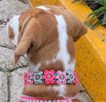 Collar flores