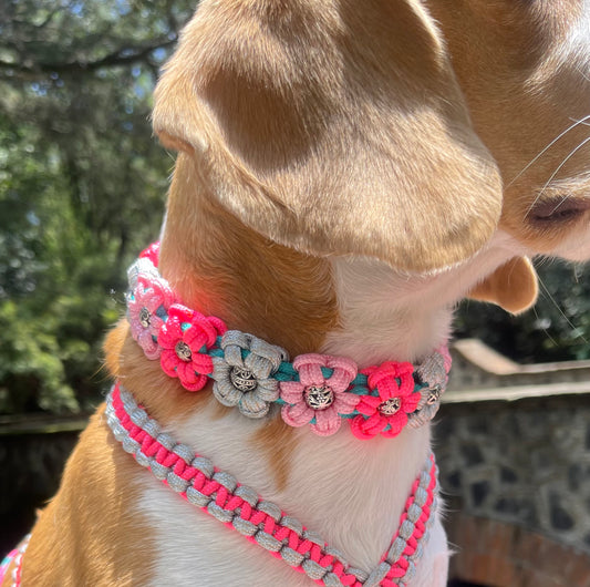 Collar flores
