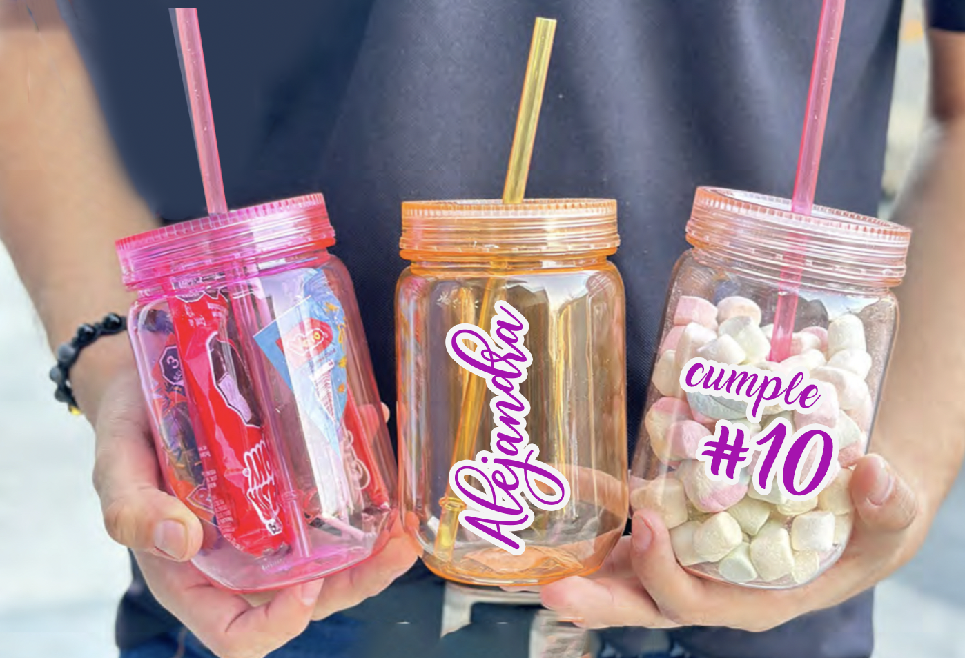 Mason Colors • Personalizados • 12 o 24 pz