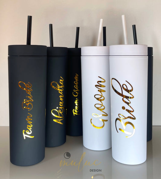 Skinny Tumble mate • Personalizados • 12 o 24 pz